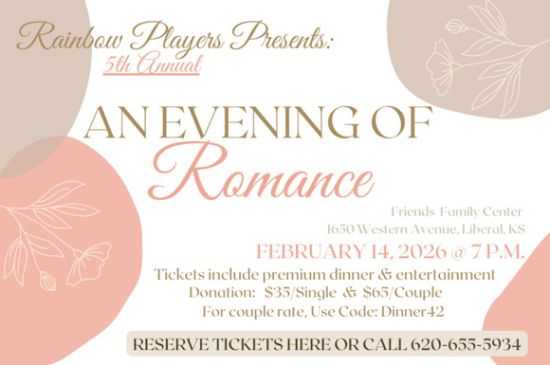 Rainbow Players provides locals with ‘An Evening of Romance’ for Valentine’s Day